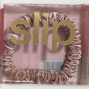 New Slip Pure Silk Skinny Scrunchie PINK Sealed NIB Hair Care Gentle Any Hair